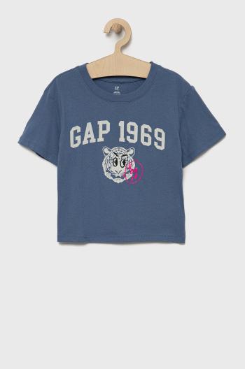 Detské bavlnené tričko GAP