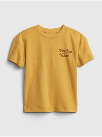 Detské tričko gen good graphic t-shirt Žltá