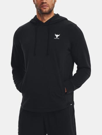 Under Armour Project Rock Terry Hoodie Mikina Čierna