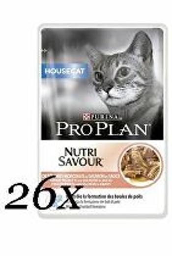 ProPlan Cat vreciek. Housecat losos 26x85g