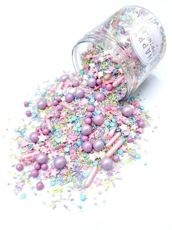Cukrová dekorácia vibes pastel 90 g - Happy Sprinkles