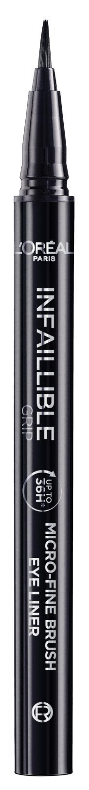 L'Oréal Paris Infaillible Grip 36h Micro-Fine liner 01 Obsidian black čierna očná linka 0.4 g