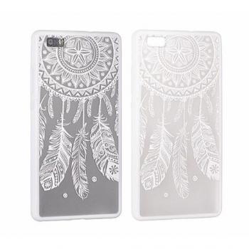 MG Lace Pattern 3 plastový kryt na Samsung Galaxy J3 2017, biely