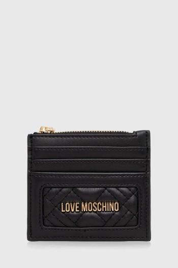 Peňaženka Love Moschino dámska, čierna farba, JC5685PP1LLA0000