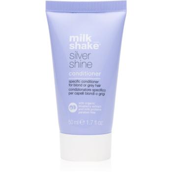 Milk Shake Silver Shine kondicionér pre blond vlasy neutralizujúci žlté tóny 50 ml