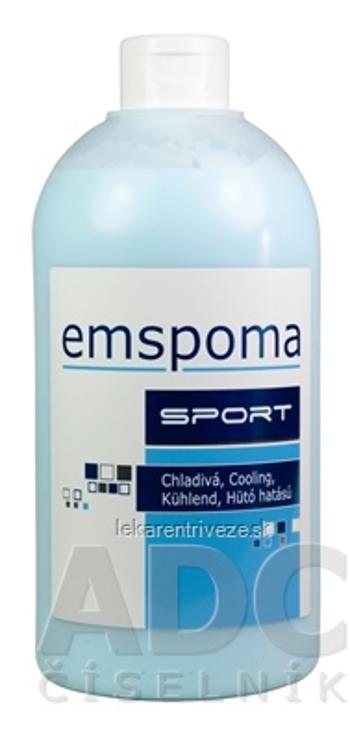EMSPOMA Chladivá - modrá M masážna emulzia 1x1000 ml