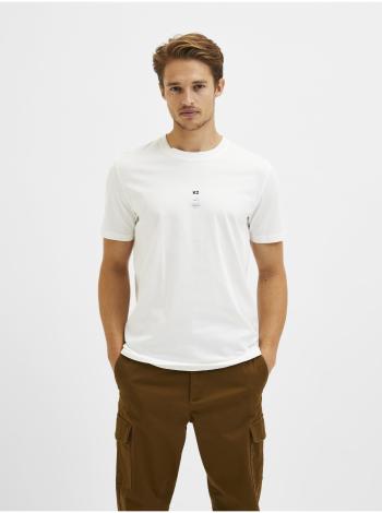 Biele pánske tričko Selected Homme Kody