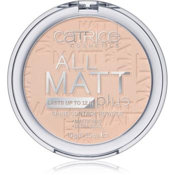 Catrice All Matt Plus zmatňujúci púder odtieň 010 Transparent 10 g