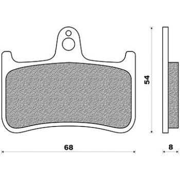 NEWFREN brzdové doštičky (zmes ROAD TOURING SINTERED) (2 ks) M502-591