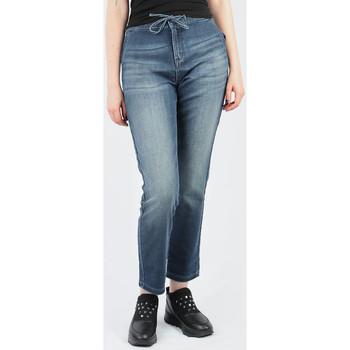 Wrangler  Džínsy Skinny Slouchy Ocean Nights W27CAC69Y  Modrá