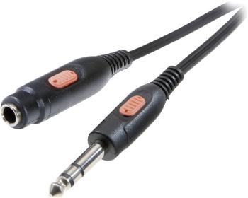 SpeaKa Professional SP-7870232 jack audio predlžovací kábel [1x jack zástrčka 6,35 mm - 1x jack zásuvka 6,35 mm] 10.00 m