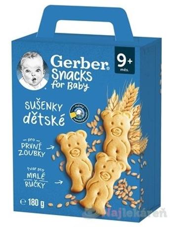 Gerber Snacks for Baby Detské SUŠIENKY (od ukonč. 9. mesiaca) 180 g