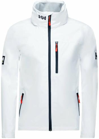 Helly Hansen Men's Crew Hooded Midlayer Sailing Jacket Jachtárska bunda White 3XL