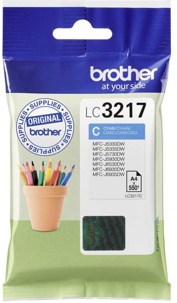 Brother Ink LC-3217C originál  zelenomodrá LC3217C