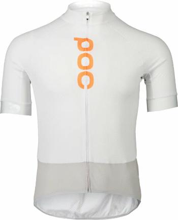 POC Essential Road Logo Jersey Hydrogen White/Granite Grey M