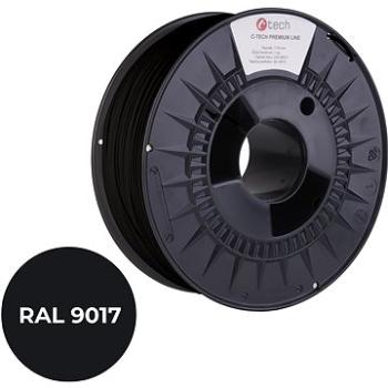 C-TECH filament PREMIUM LINE PA6 dopravná čierna RAL9017 (3DF-P-PA61.75-9017)