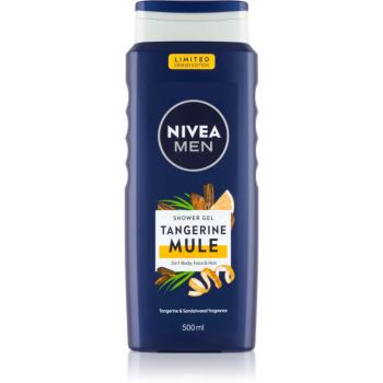 Nivea Men Tangerine Mule sprchový gél na tvár, telo a vlasy 500 ml