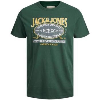 Jack & Jones  Tričká s krátkym rukávom -  Zelená