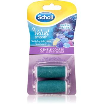 Scholl Velvet Smooth Gentle Coarse náhradná hlavica do elektrického pilníku na chodidlá 2 ks