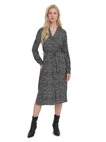 Vero Moda Dámske šaty VMVICA Regular Fit 10269173 Black JOEY DOT/WHITE DOTS XS