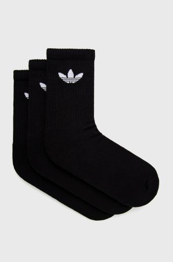 Ponožky adidas Originals (3-pack) HC9547 čierna farba