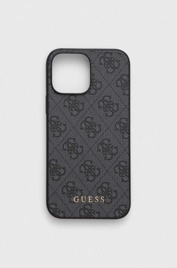 Puzdro na mobil Guess iPhone 13 Pro Max 6,7" šedá farba