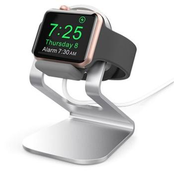 AhaStyle hliníkový stojan pre Apple Watch strieborný (ST03-Silver)