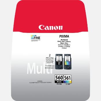 Canon originál ink PG560/CL561 multipack, black/color, 3713C006, Canon 2-pack Pixma TS5350