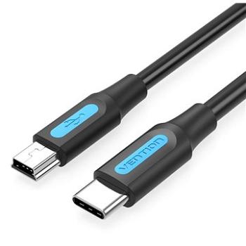 Vention USB-C 2.0 to Mini USB 2A Cable 0,5 m Black (COWBD)