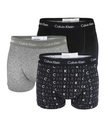 CALVIN KLEIN - 3PACK Cotton stretch classic logo boxerky-M (81-86 cm)