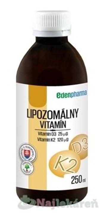 EDENPharma LIPOZOMÁLNY VITAMÍN D3 + K2 250 ml