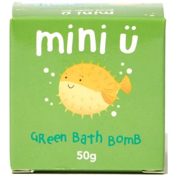 Mini-U Bath Bomb Green šumivá guľa do kúpeľa 50 g