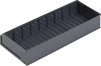 Alutec 66032 skladovací box, otvorený   (d x š x v) 500 x 183 x 81 mm tmavosivá 1 ks