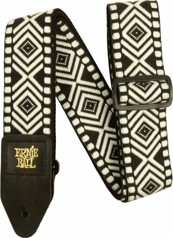 Ernie Ball White Savannah Jacquard Gitarový pás White Savannah