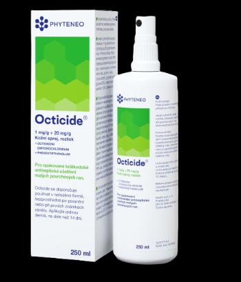 Phyteneo Octicide® 1mg/g + 20mg/g Dermálny roztokový sprej 250 ml