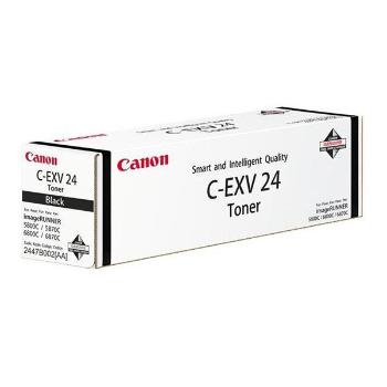 Canon originál toner CEXV24, black, 48000str., 2447B002, Canon iR-5800, 5870, 5880, 6800, 6870, 6880, C, CN, Ci, 2000g, náhrada za, čierna