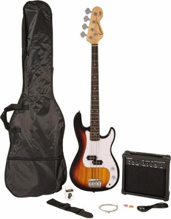 Encore E40 Blaster Pack Sunburst Sunburst Elektrická basgitara