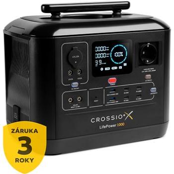 CROSSIO LifePower 1000 (CRO-LP-1000) + ZDARMA Solárny panel CROSSIO SolarPower 100 W