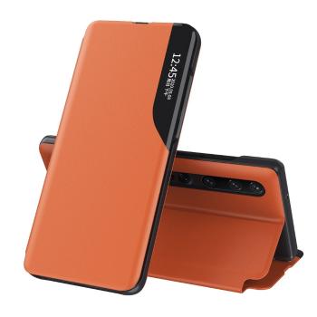 IZMAEL Xiaomi Mi 10T Elegantné knižkové puzdro View Case  KP10886 oranžová