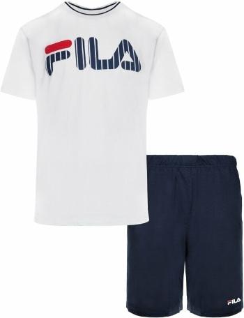 Fila FPS1131 Man Jersey Pyjamas White/Blue M