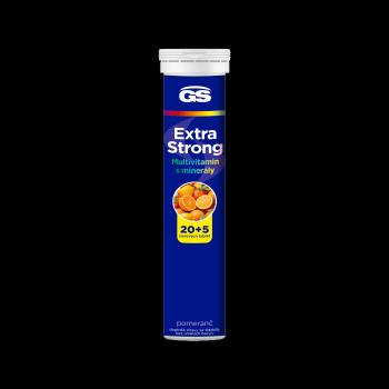 GS Extra Strong multivitamín s minerálmi eff.tbl. 20+5 pomaranč