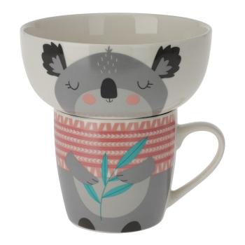 Detská sada misky a hrnčeka Koala, porcelán​