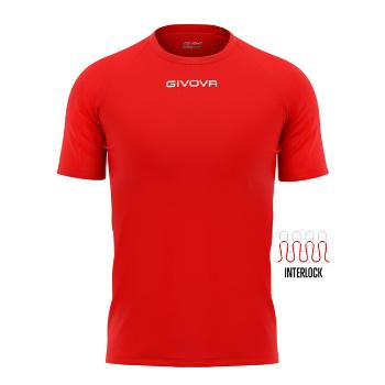 SHIRT CAPO INTERLOCK ROSSO Tg. 2XL