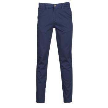 Jack & Jones  JJIMARCO  Nohavice Chinos/Nohavice Carrot Modrá