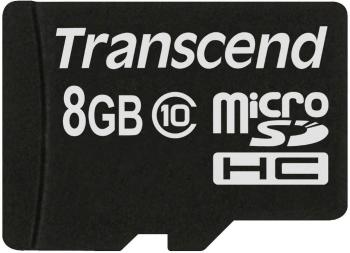 Transcend Premium pamäťová karta micro SDHC 8 GB Class 10