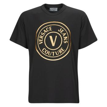 Versace Jeans Couture  GAHT05  Tričká s krátkym rukávom Čierna