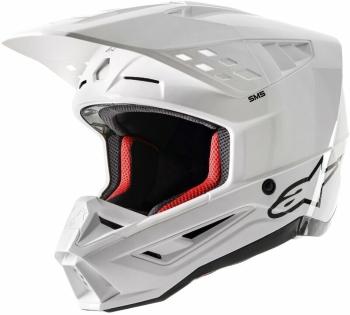 Alpinestars S-M5 Solid Helmet White Glossy XL Prilba