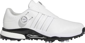 Adidas Tour360 24 BOA Boost White/Cloud White/Core Black 44 Pánske golfové topánky