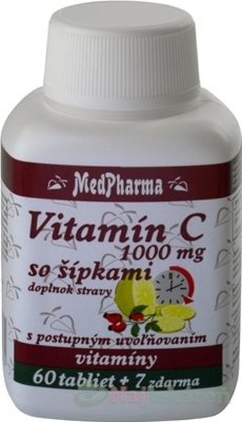 MedPharma Vitamín C 500mg so šípkami 67 tabliet