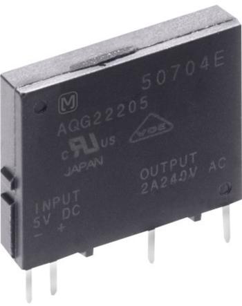 Panasonic polovodičové relé  AQG22124 2 A Spínacie napätie (max.): 264 V/AC spínanie pri nulovom napätí 1 ks